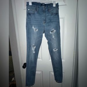 Aeropostale Distressed medium wash jeans